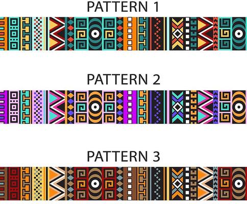Show full view: CollarDirect Tribal Pattern Aztec Design Nylon Dog Collar, Multicolor 2, X-Large slide 5 of 6