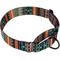 Show in main carousel: CollarDirect Tribal Pattern Aztec Design Nylon Martingale Dog Collar, Multicolor 1, Medium slide 2 of 5