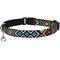 Show in main carousel: CollarDirect Tribal Pattern Ethnic Design Nylon Cat Collar, Multicolor - Blue slide 4 of 6
