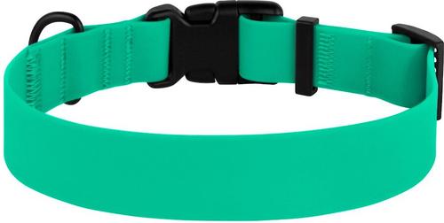 Show full view: CollarDirect Waterproof PVC Coated Dog Collar, Mint Green, Large slide 3 of 5