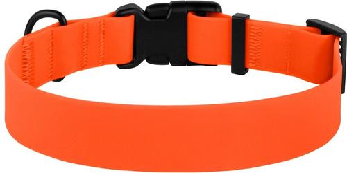 Show full view: CollarDirect Waterproof PVC Coated Dog Collar, Orange, X-Large slide 3 of 5