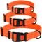 Show in main carousel: CollarDirect Waterproof PVC Coated Dog Collar, Orange, X-Large slide 4 of 5