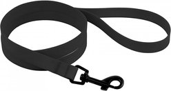 CollarDirect Waterproof PVC Coated Dog Leash, Black, Large