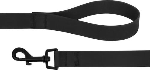 Show full view: CollarDirect Waterproof PVC Coated Dog Leash, Black, Large slide 2 of 5