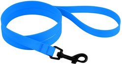 CollarDirect Waterproof PVC Coated Dog Leash, Blue, Large