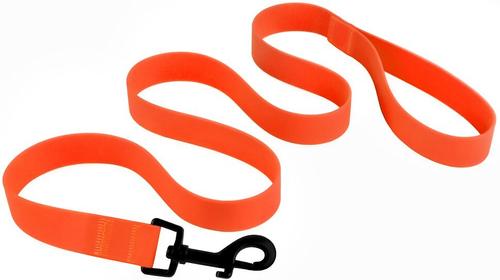 Show full view: CollarDirect Waterproof PVC Coated Dog Leash, Orange, Large slide 3 of 5