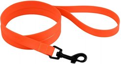 CollarDirect Waterproof PVC Coated Dog Leash, Orange, Medium