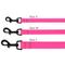 Show in main carousel: CollarDirect Waterproof PVC Coated Dog Leash, Pink, Large slide 4 of 5