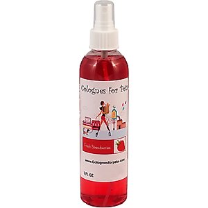 Colognes For Pets Fresh Strawberries Dog Cologne Spray, 8-fl oz bottle