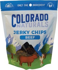 Colorado Naturals Beef Jerky Dog Treats, 6-oz bag