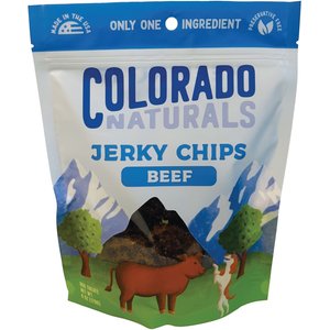Colorado Naturals Beef Jerky Dog Treats, 6-oz bag
