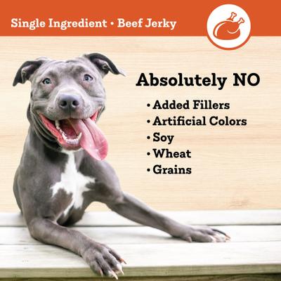 Show full view: Colorado Naturals Beef Jerky Style Dog Treats, 16-oz bag slide 7 of 8