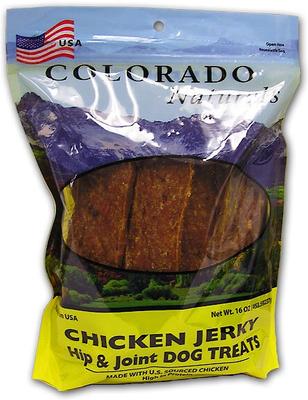 Show full view: Colorado Naturals Chicken Jerky Hip & Joint Dog Treats, 16-oz bag slide 1 of 3