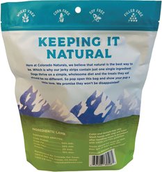 Colorado Naturals Lamb Jerky Dog Treats, 16-oz bag slide 2 of 2