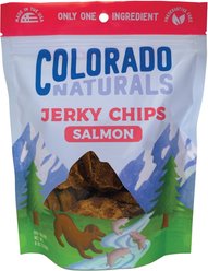 Colorado Naturals Salmon Jerky Dog Treats, 6-oz bag