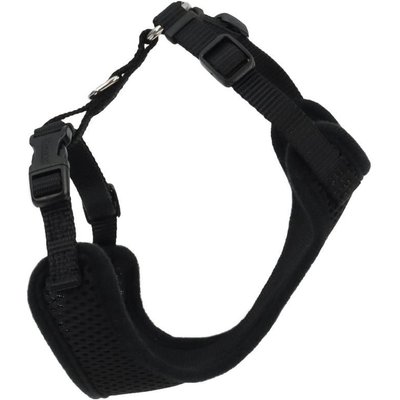 Comfort Soft Comfort Soft Mesh Cat Harness, Black, 11 to 14-in chest