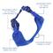 Show in main carousel: Comfort Soft Mesh Cat Harness, Blue, 11 to 14-in chest slide 4 of 7