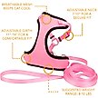 Show in main carousel: Comfort Soft Mesh Cat Harness & Leash, Pink Bright, 11 to 14-in chest slide 4 of 6