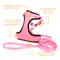 Show in main carousel: Comfort Soft Mesh Cat Harness & Leash, Pink Bright, 11 to 14-in chest slide 5 of 7