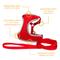 Show in main carousel: Comfort Soft Mesh Cat Harness & Leash, Red, 11 to 14-in chest slide 3 of 5