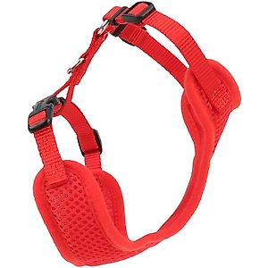 Comfort Soft Mesh Cat Harness, Red, 11 to 14-in chest