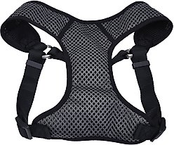 Comfort Soft Sport Wrap Back Clip Dog Harness, Grey & Black, Large: 28 to 36-in chest