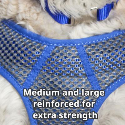 Show full view: Comfort Soft Sport Wrap Back Clip Dog Harness, Grey & Black, Large: 28 to 36-in chest slide 4 of 7
