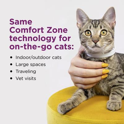 Show full view: Comfort Zone Calming Pheromone Collar for Cats, 1 count slide 4 of 11