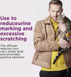 Comfort Zone Calming Pheromone Diffuser Refill for Cats, 30-day, 2 count slide 2 of 9