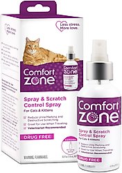 Comfort Zone Calming Pheromone Spray for Cats, 2-fl oz bottle