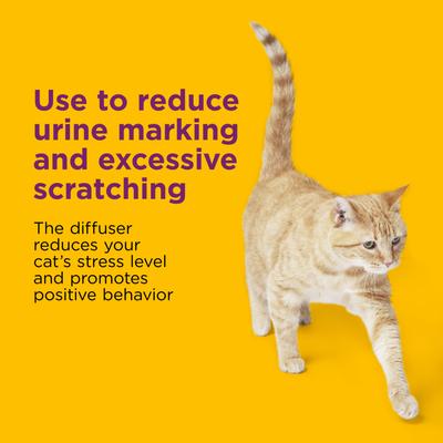 Show full view: Comfort Zone Multi-Cat Calming Pheromone Diffuser Refill for Cats, 30-day, 6 count slide 4 of 14