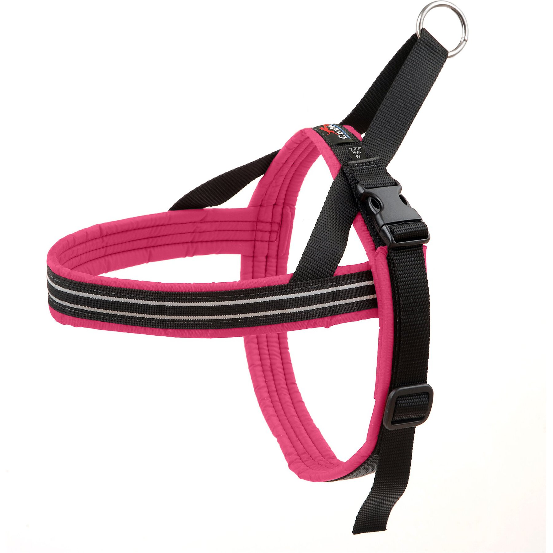 ComfortFlex Fully Padded Non-Chafing Reflective Sport Dog Harness, Berry, Small