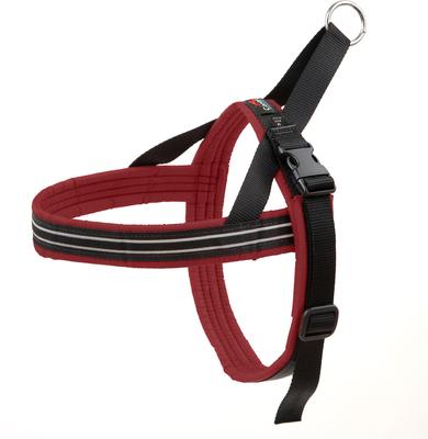 Show full view: ComfortFlex Fully Padded Non-Chafing Reflective Sport Dog Harness, Bordeaux, Medium slide 1 of 6