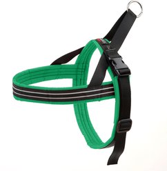 ComfortFlex Fully Padded Non-Chafing Reflective Sport Dog Harness, Kelly Green, Large