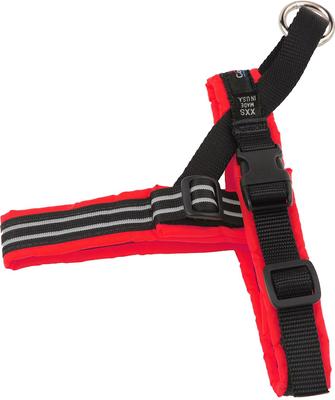 Show full view: ComfortFlex Fully Padded Non-Chafing Reflective Sport Dog Harness, Red, X-Small slide 1 of 7