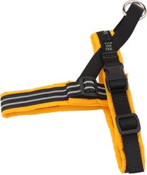 ComfortFlex Fully Padded Non-Chafing Reflective Sport Dog Harness, Saffron, X-Small