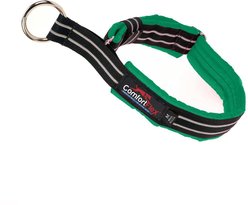 ComfortFlex Fully Padded Reflective Martingale Dog Collar, Kelly Green, Medium