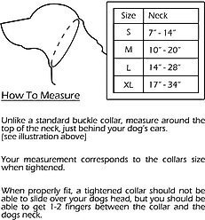 ComfortFlex Fully Padded Reflective Martingale Dog Collar, Mariner, Large slide 2 of 4
