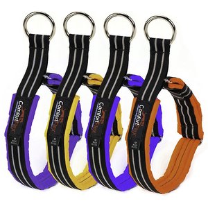 ComfortFlex Fully Padded Reflective Martingale Dog Collar, Purple, Large
