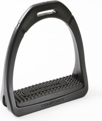 Compositi Premium Horse Stirrups, Black, 4-in