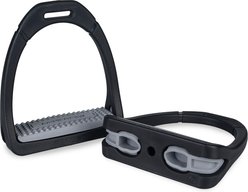 Compositi Premium Horse Stirrups, Light Grey, 4.75-in