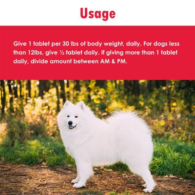 Show full view: Contone Smoke Flavored Chewable Tablet Urinary Supplement for Dogs, 90 count slide 6 of 10