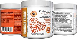 Controlled Labs Pets Orange TRIad Multivitamin Joint, Digestion & Immune Aid Smoked Beef Liver Flavor Soft Chews Dog Supplement, 90 count slide 2 of 3
