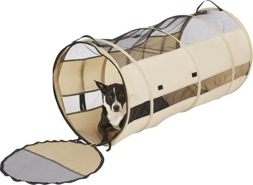 Show full view: Cool Runners Pet Tube Soft Kennel Car Crate with Carrying Case slide 4 of 9