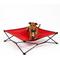 Show in main carousel: Coolaroo On The Go Elevated Cat & Dog Bed with Removable Cover, Red, Large slide 1 of 8