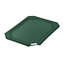 Coolaroo Replacement Cover for Steel-Framed Elevated Dog Bed, Brunswick Green, Medium