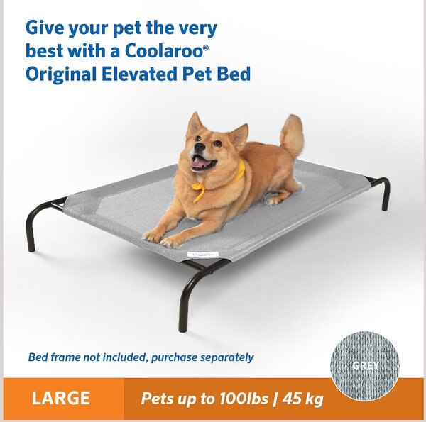 Coolaroo Replacement Cover for Steel-Framed Elevated Dog Bed