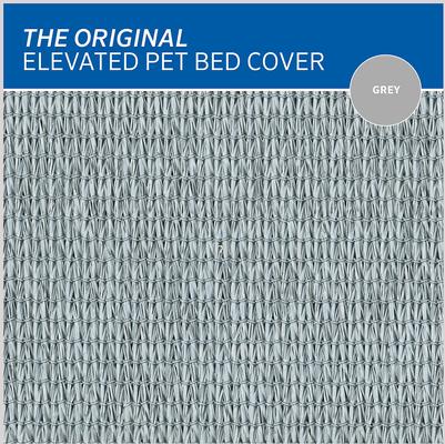 Show full view: Coolaroo Replacement Cover for Steel-Framed Elevated Dog Bed, Grey, Small slide 5 of 6
