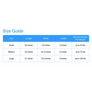 Coolaroo Steel-Framed Elevated Dog Bed, Brunswick Green, Medium