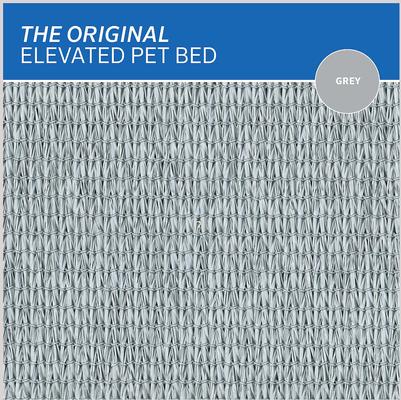 Show full view: Coolaroo Steel-Framed Elevated Dog Bed, Grey, Medium slide 8 of 10